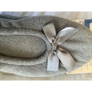 NOS CHEROKEE GREY Ballerina ViNtAgE slippers 8-9